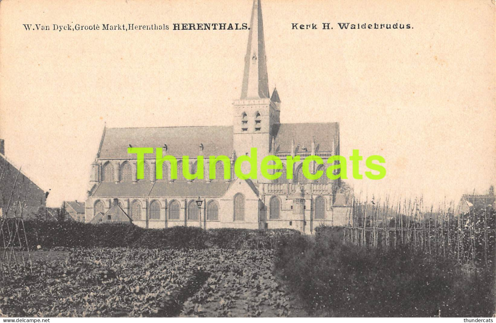 CPA HERENTALS HERENTHALS KERK H WALDETRUDUS  - Herentals