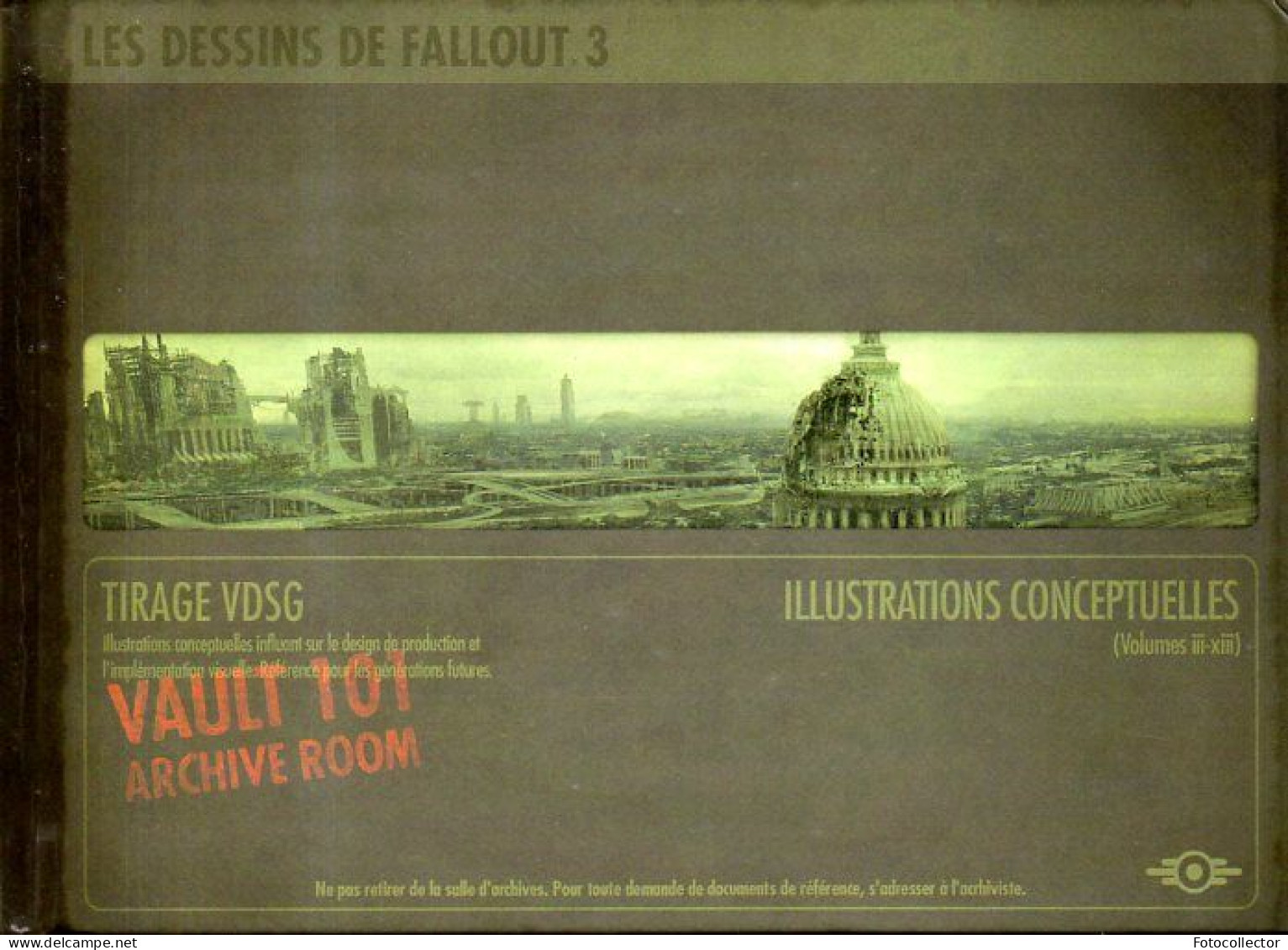 Les Dessins De Fallout 3 + Dvd Du Making Of Fallout 3 - Literature & Instructions
