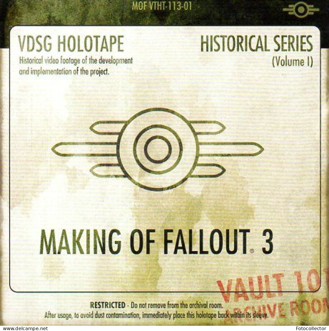 Les Dessins De Fallout 3 + Dvd Du Making Of Fallout 3 - Literature & Instructions