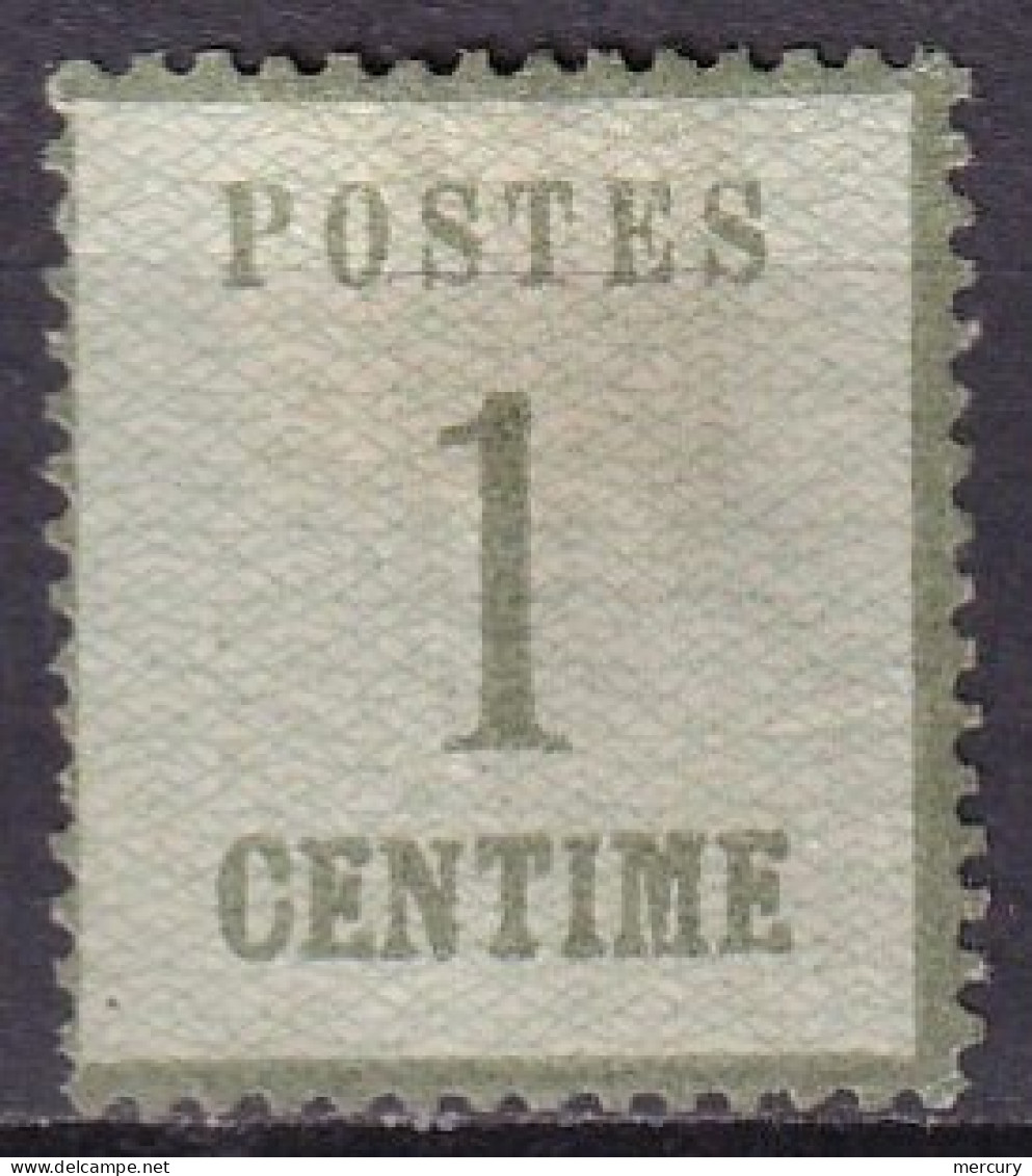 ALSACE-LORRAINE - 1 C. Neuf - Unused Stamps