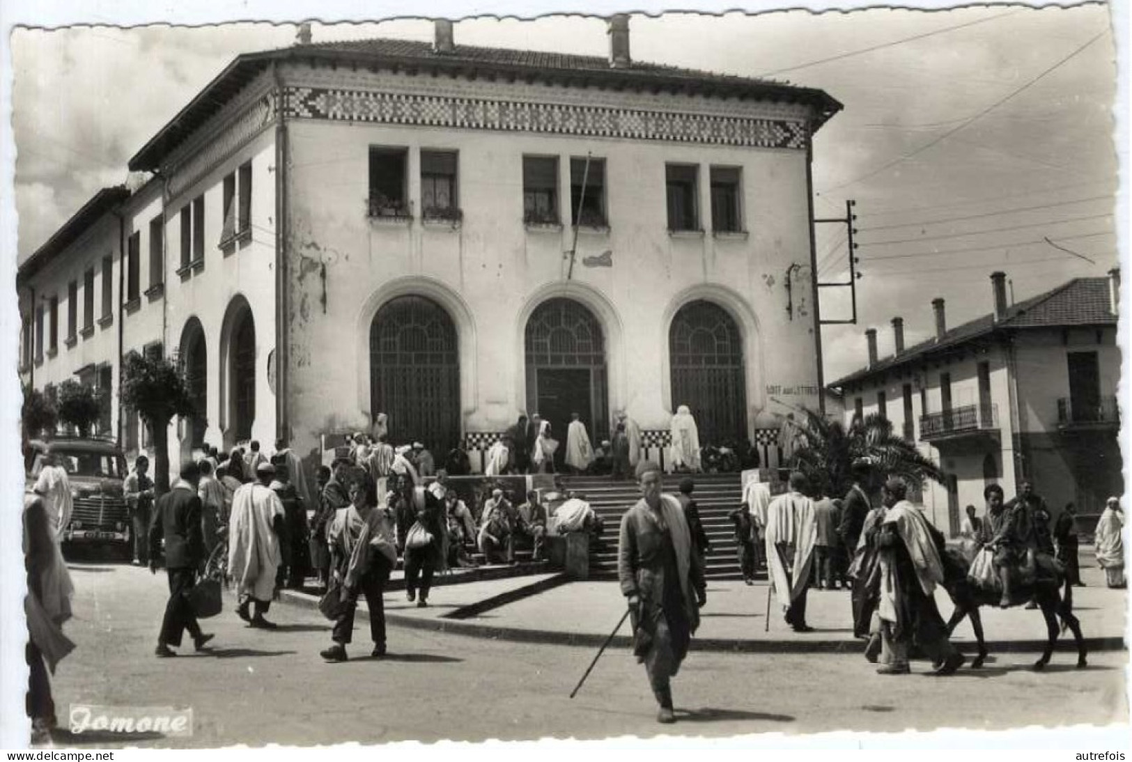 ALGERIE  TIZI OUZOU  LA POSTE  -  CPSM  FORMAT CPA  1950 / 60 - Tizi Ouzou