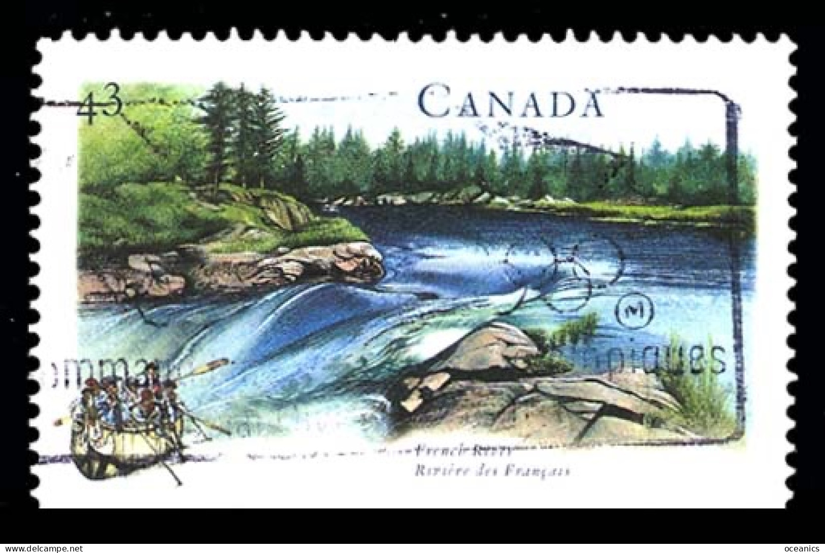 Canada (Scott No.1512 - Heritage Rivers) (o) - Oblitérés