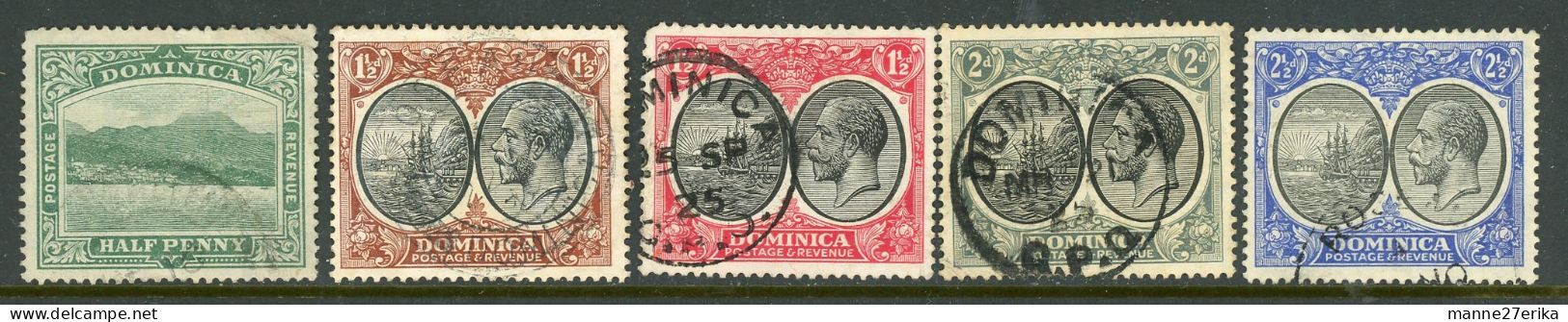 Dominica USED 1907and 1923-33 - Dominica (...-1978)