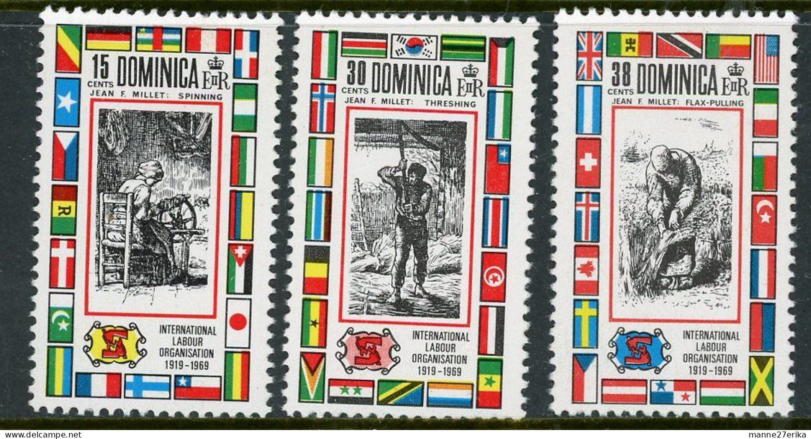 Dominica MH And USED 1969 - Dominica (...-1978)