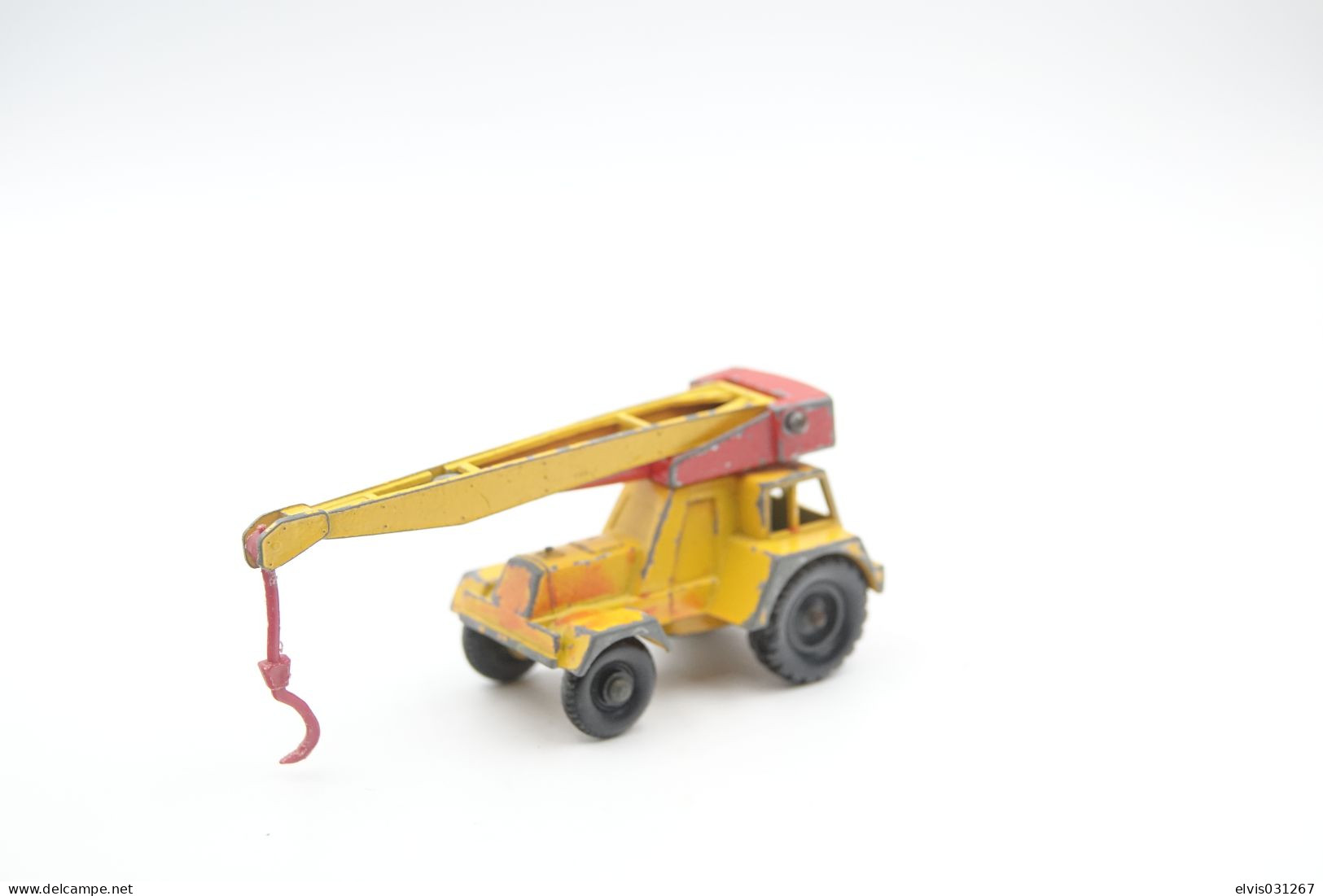 Matchbox Lesney 11C2 JUMBO CRANE - Regular Wheels, Issued 1965 - Matchbox