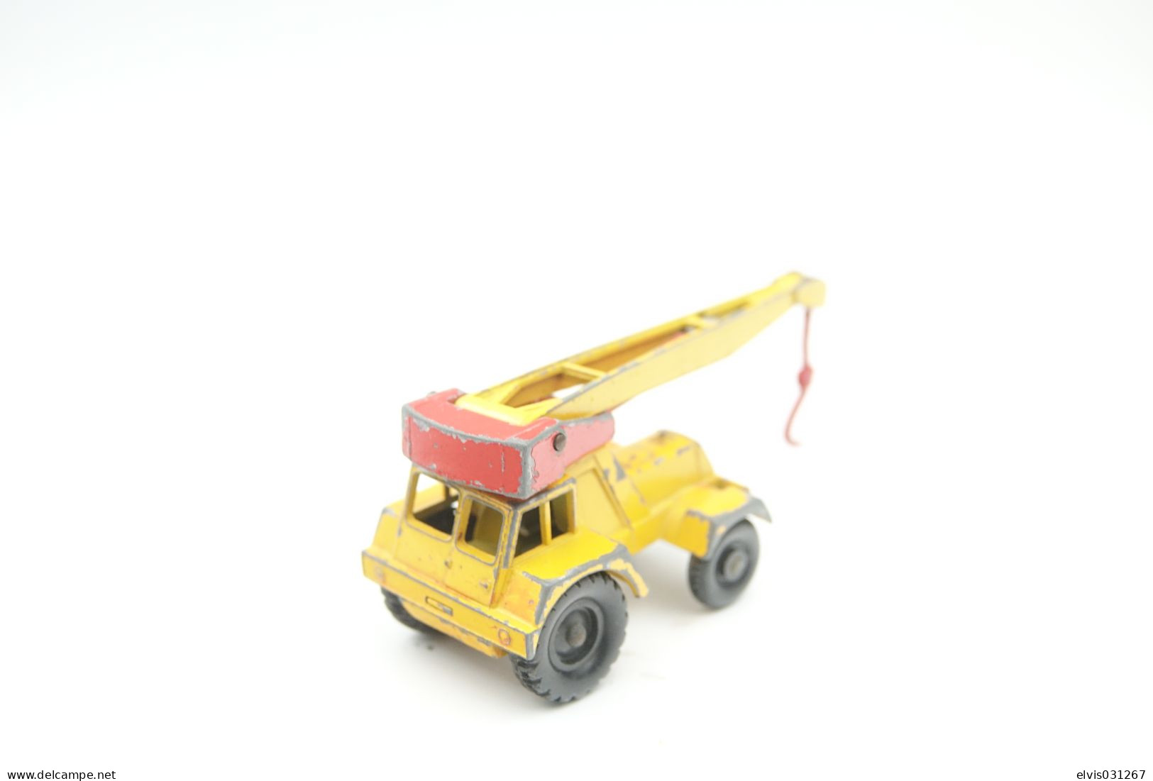 Matchbox Lesney 11C2 JUMBO CRANE - Regular Wheels, Issued 1965 - Matchbox