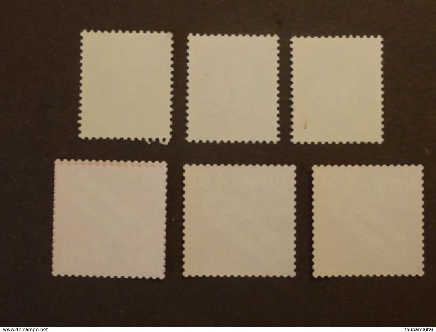 NORVEGE, LOT De 6 Timbres Oblitérés - Unused Stamps