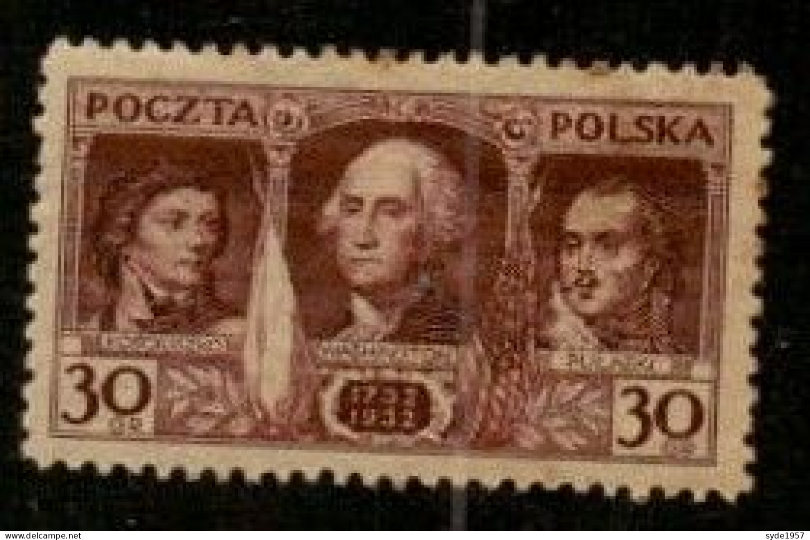 BICENTENAIRE DE LA NAISSANCE DE WASHINGTON 1932 - YT 355 - MI 271 - Unused Stamps