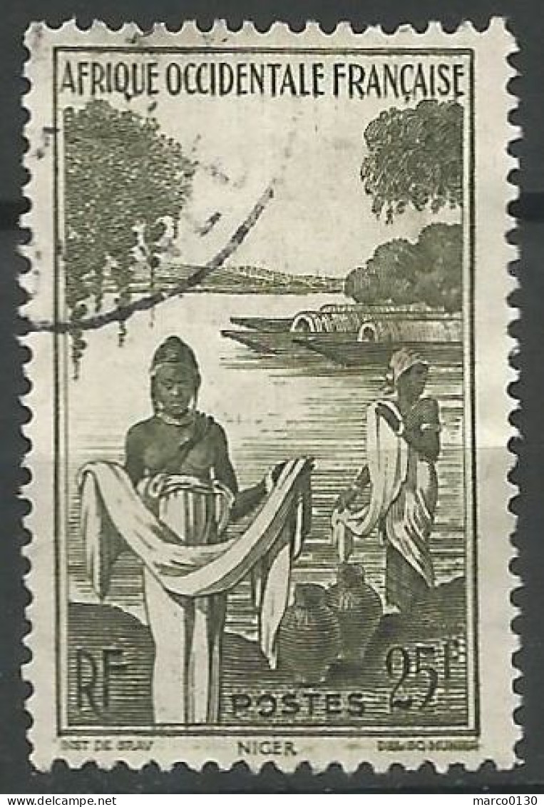 AFRIQUE OCCIDENTALE FRANCAISE  N° 42 OBLITERE - Gebraucht