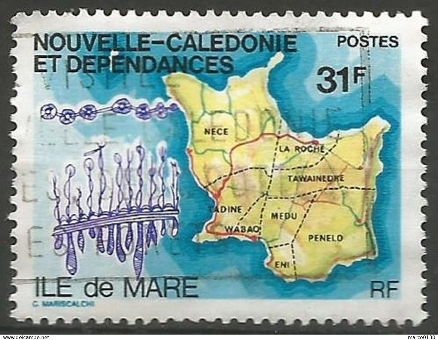 NOUVELLE-CALEDONIE N° 427 OBLITERE - Gebruikt