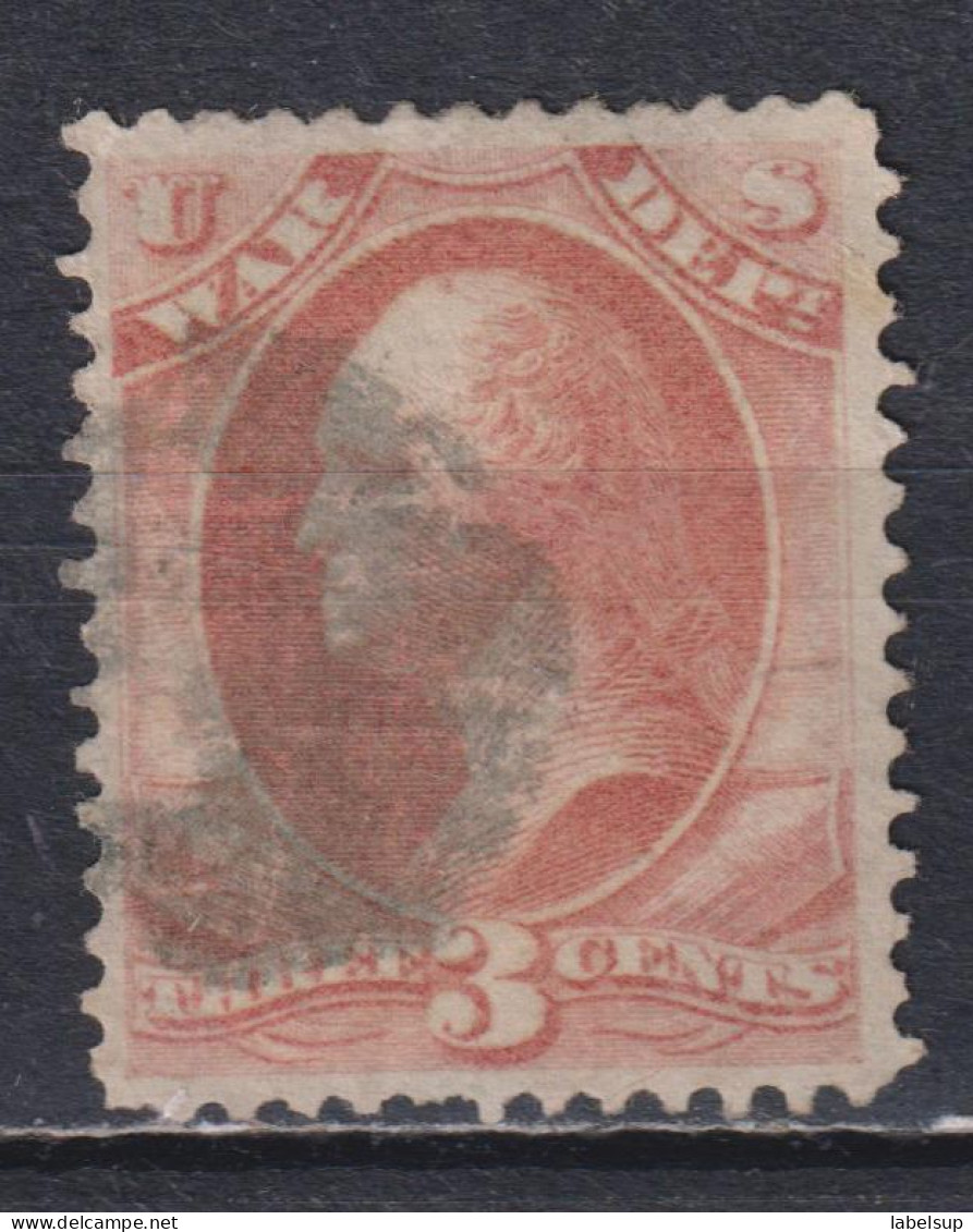 Timbre Oblitéré Des Etats Unis De 1873 N°S27 - Unused Stamps