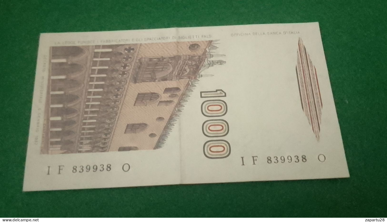 İTALYA-        1000      LİRET   XF - 1000 Lire