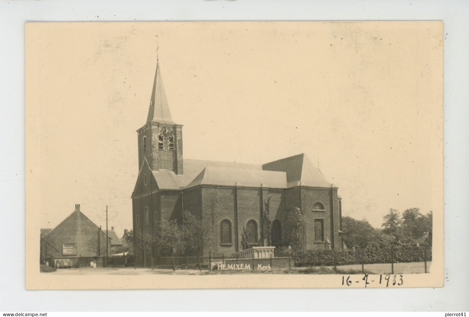 BELGIQUE - ANVERS - HEMIKSEM - L'Eglise - Hemiksem