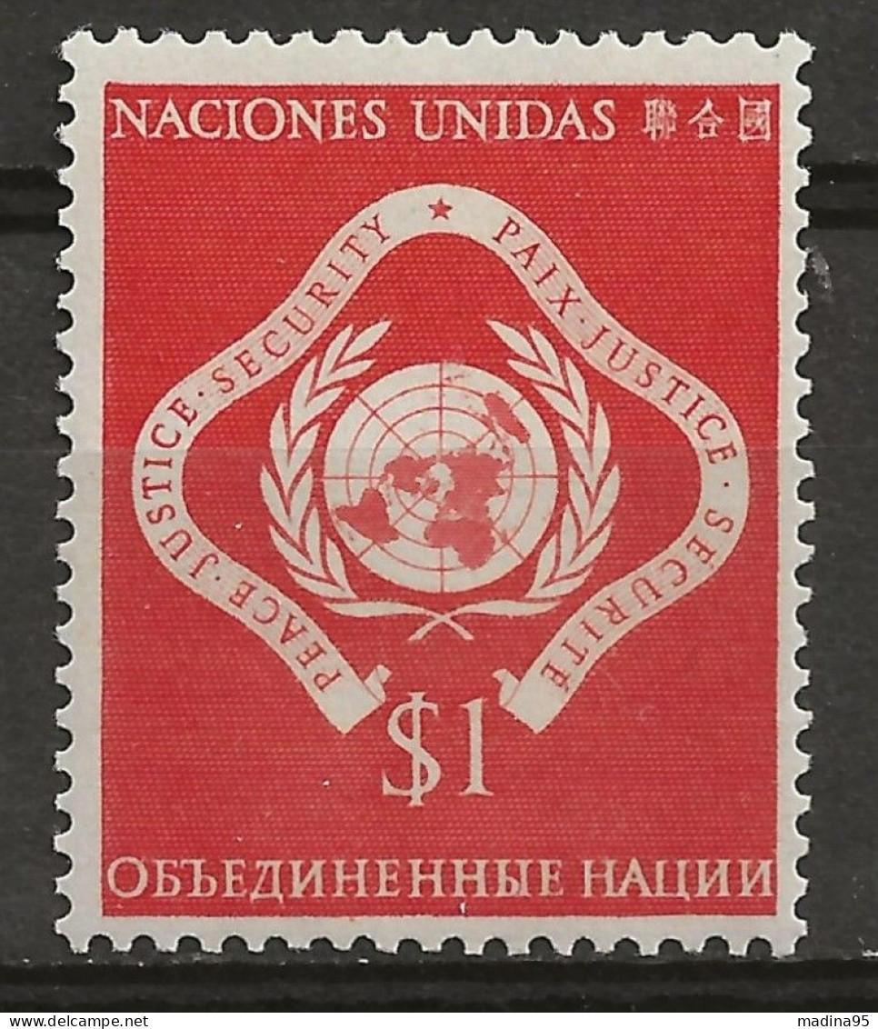 NATIONS-UNIES - NEW-YORK: **, N° YT 11, TB - Unused Stamps