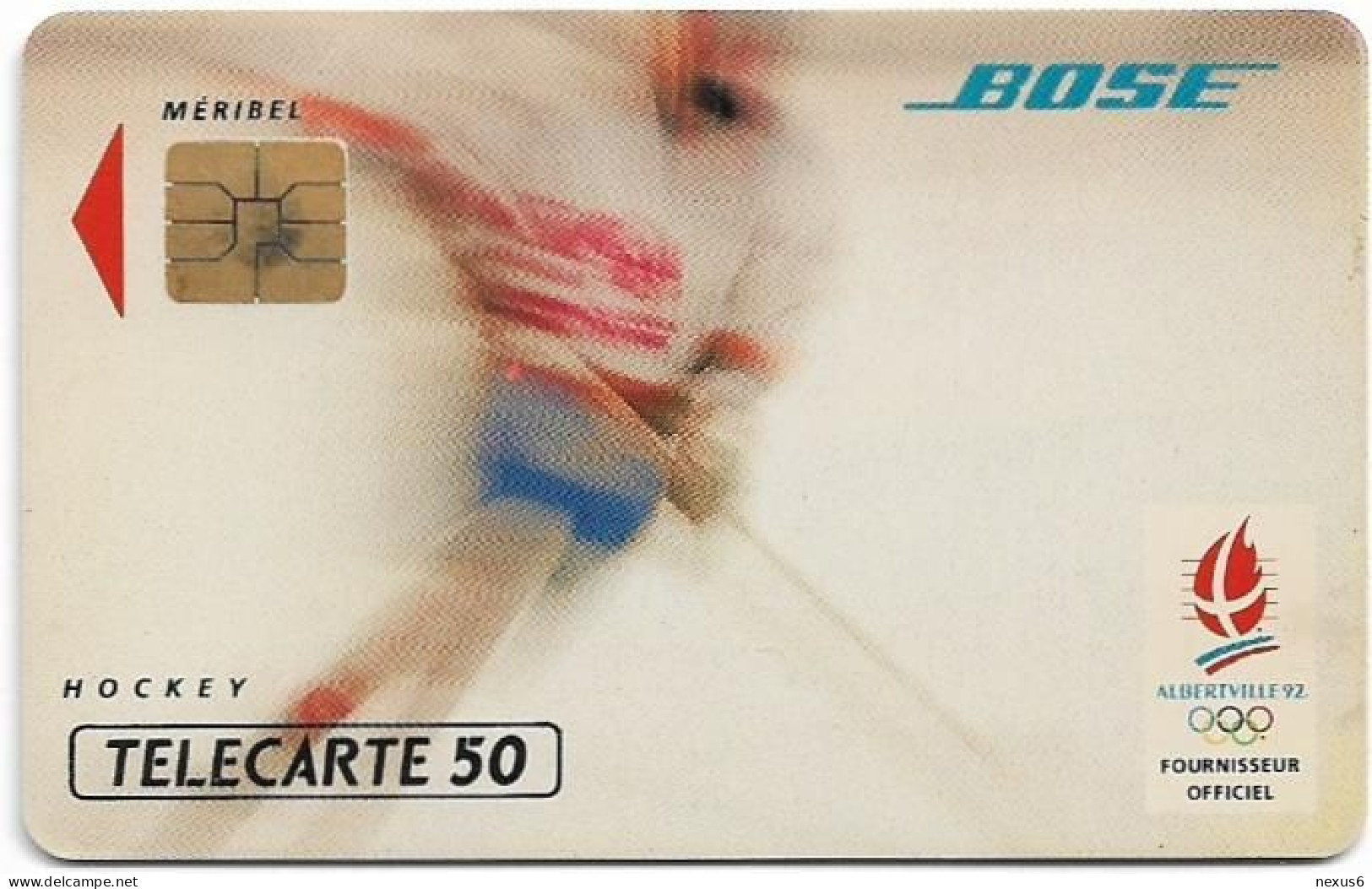 France - 0213 - Bose - Hockey, Solaic, 12.1991, 50Units, 111.000ex, Used - 1991