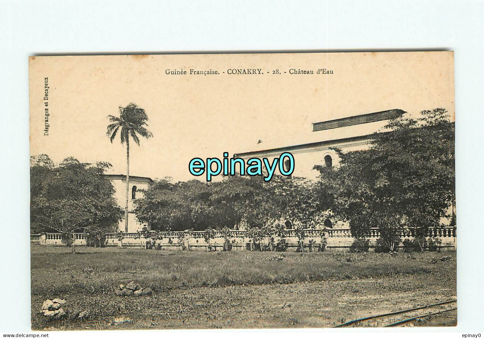 GUINEE - CONAKRY - Le Château D'eau - Guinée Française