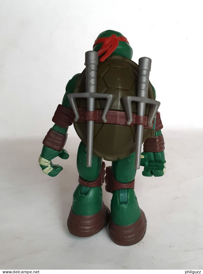 FIGURINE TEENAGE MUTANT NINJA TURTLES TORTUES NINJA PLAYMATES 2013 POE'S REVIEW RAPHAEL - Tortues Ninja