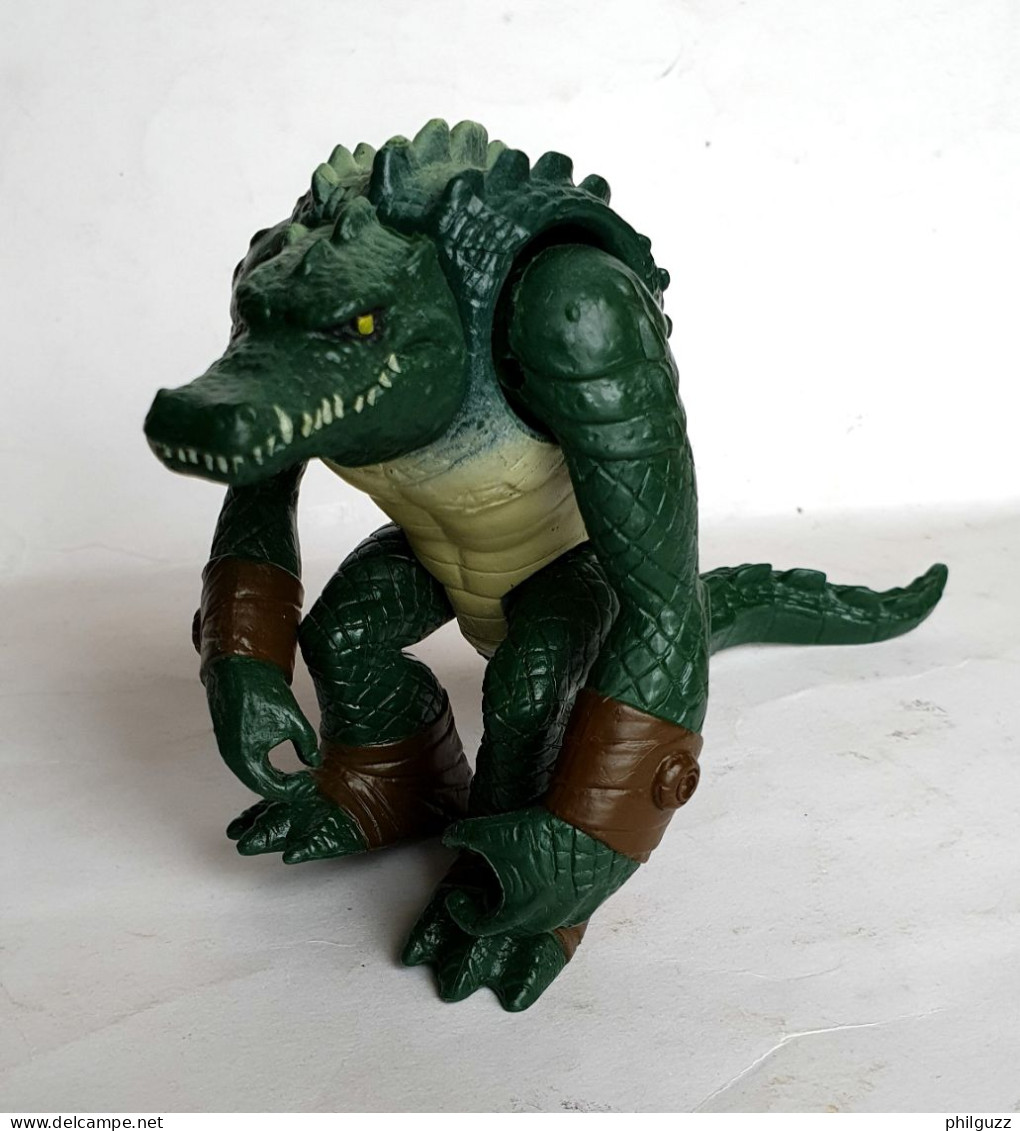 FIGURINE TEENAGE MUTANT NINJA TURTLES TORTUES NINJA PLAYMATES VIACOM 2013 LEATHERHEAD ALLIGATOR 1 - Tortues Ninja