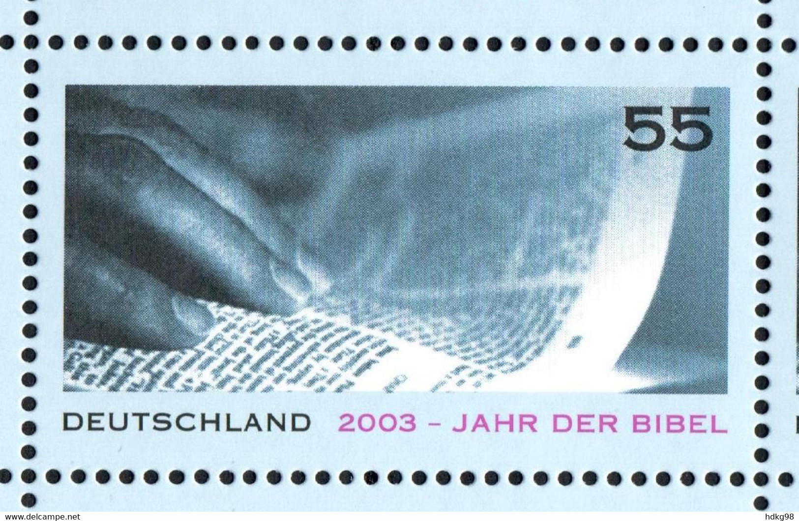 D+ Deutschland 2003 Mi 2312 Mnh Bibel - Ungebraucht