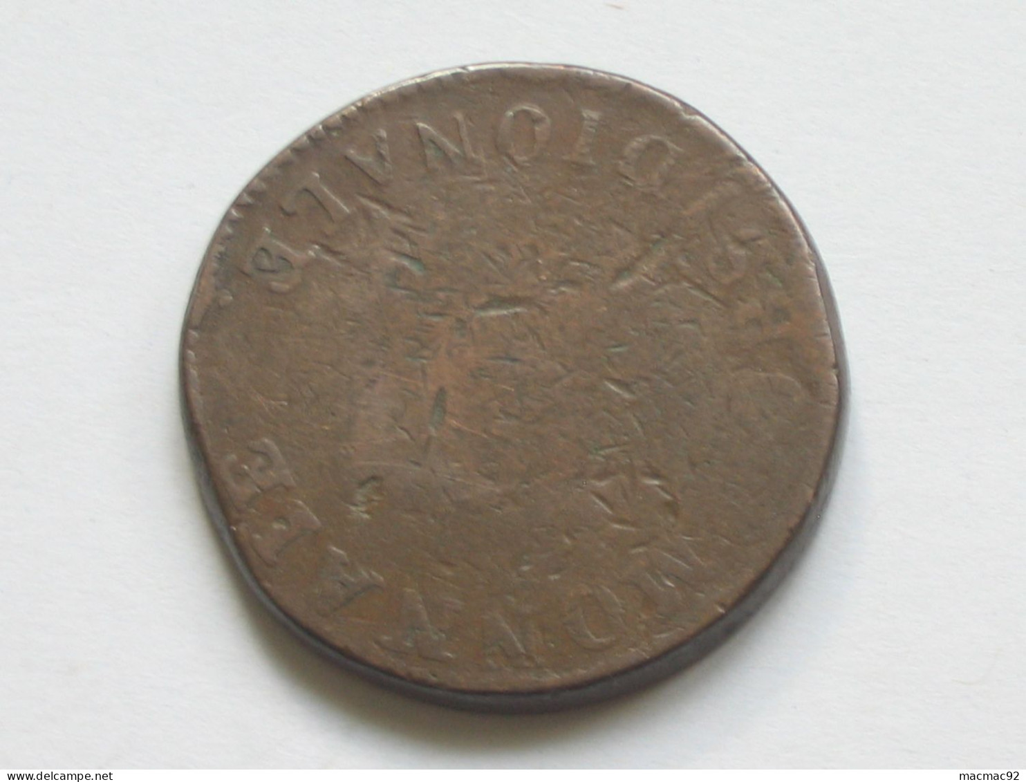 10 Centimes 1814 W Siège D'ANVERS - Monnaie Obsidionale  **** EN ACHAT IMMEDIAT **** Monnaie  RARE !!!! - 1814 Siege Of Antwerp