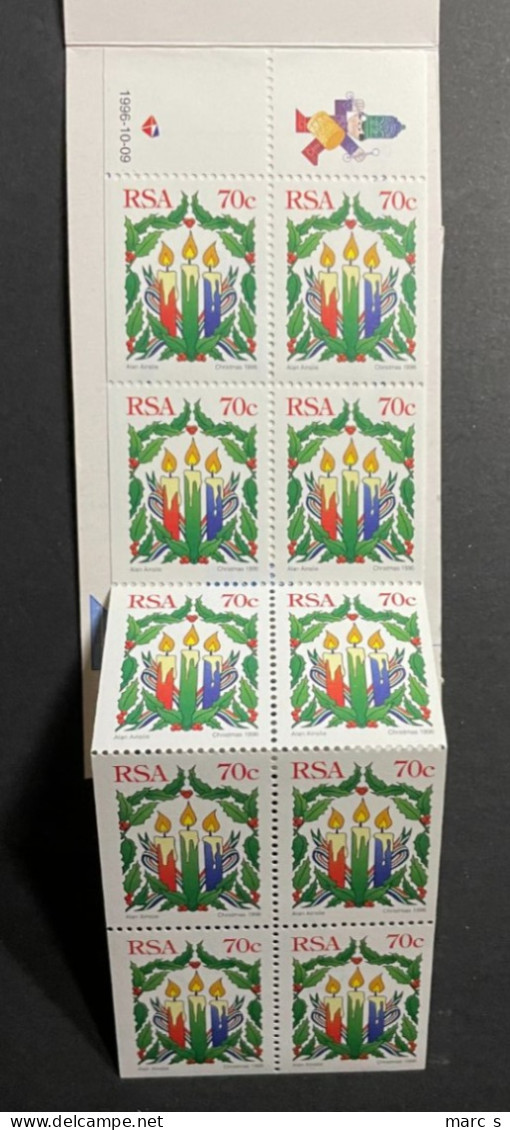 SOUTH AFRICA 1996 - NEUF**/MNH - Booklet Carnet Markenheftchen Mi 1024 - LUXE - NOEL CHRISTMAS - Markenheftchen