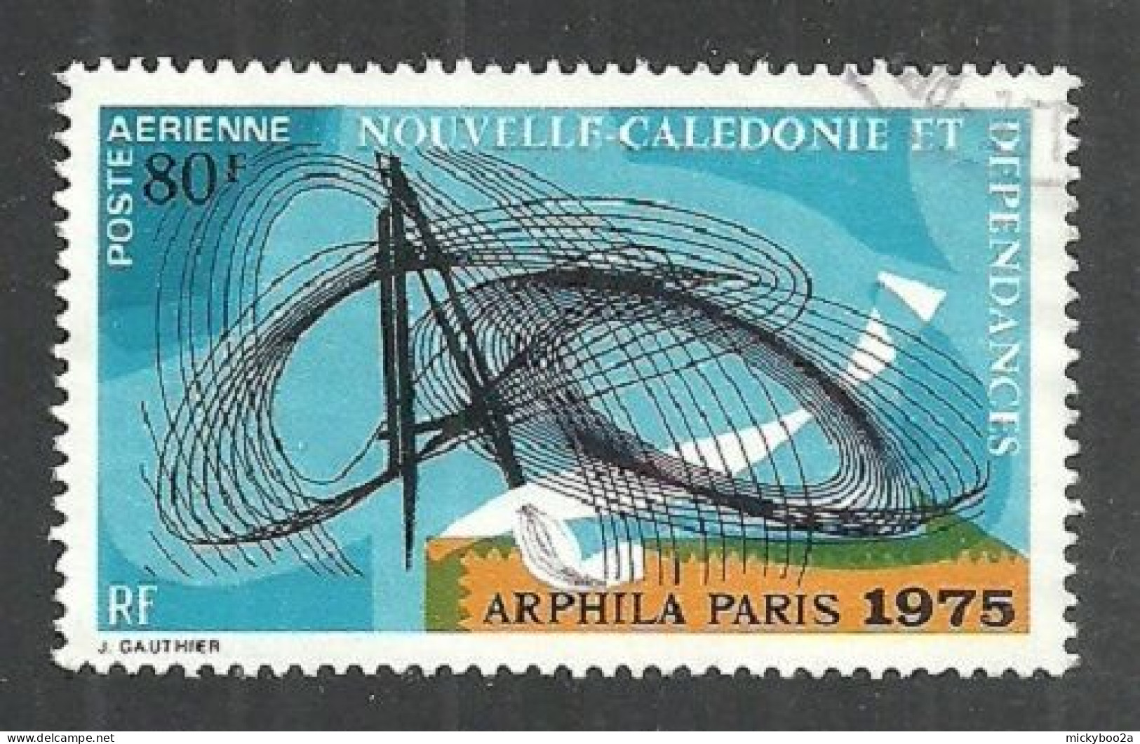 NEW CALEDONIA 1974 ARPHILA 1975 SET USED - Used Stamps