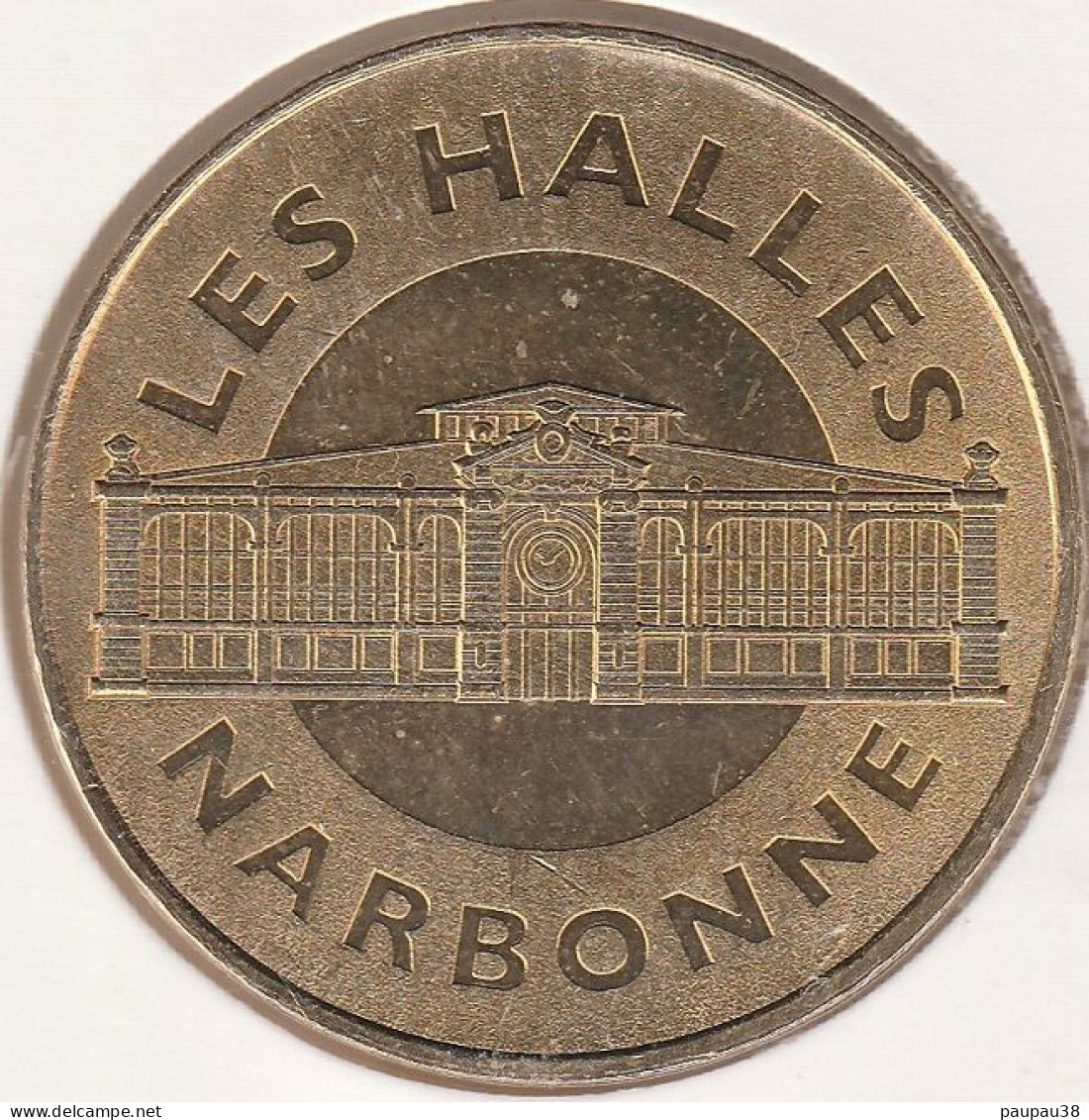 MONNAIE DE PARIS 2012 - 11 NARBONNE Philaboutique - Les Halles - 2012