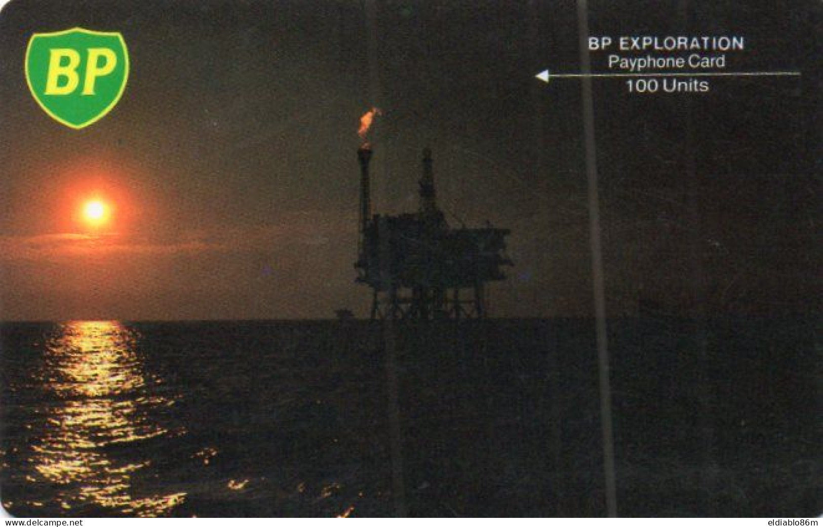 UNITED KINGDOM - GPT - OIL RINGS - 3BPEA - BP EXPLORATION - [ 2] Erdölplattformen