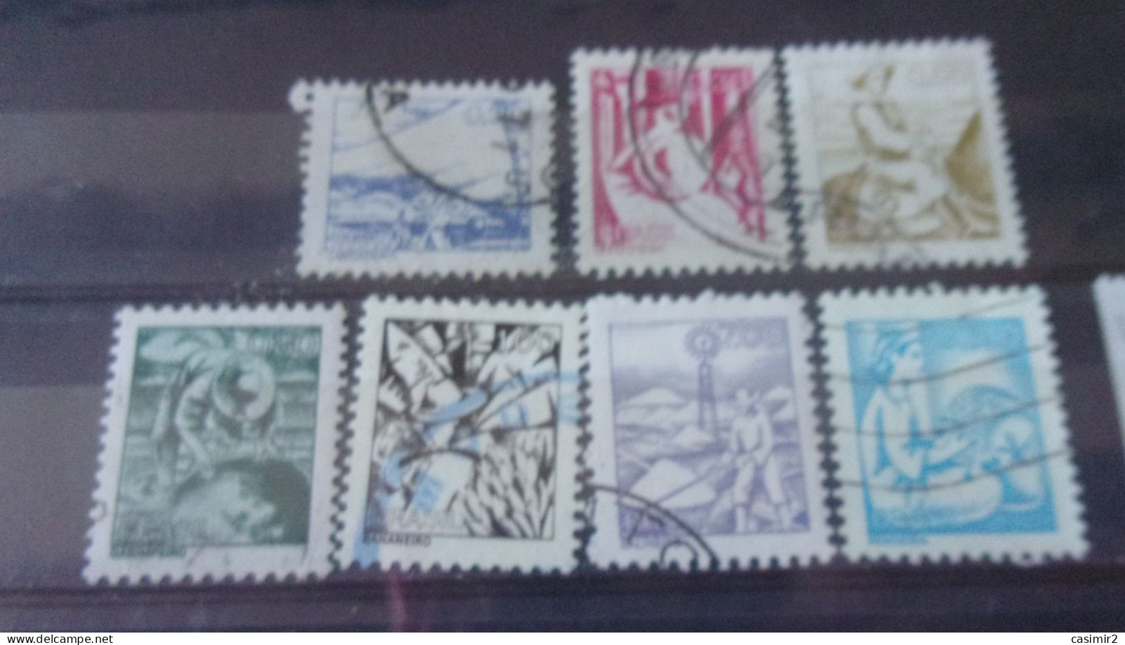 BRESIL YVERT N°1199.1205 - Used Stamps