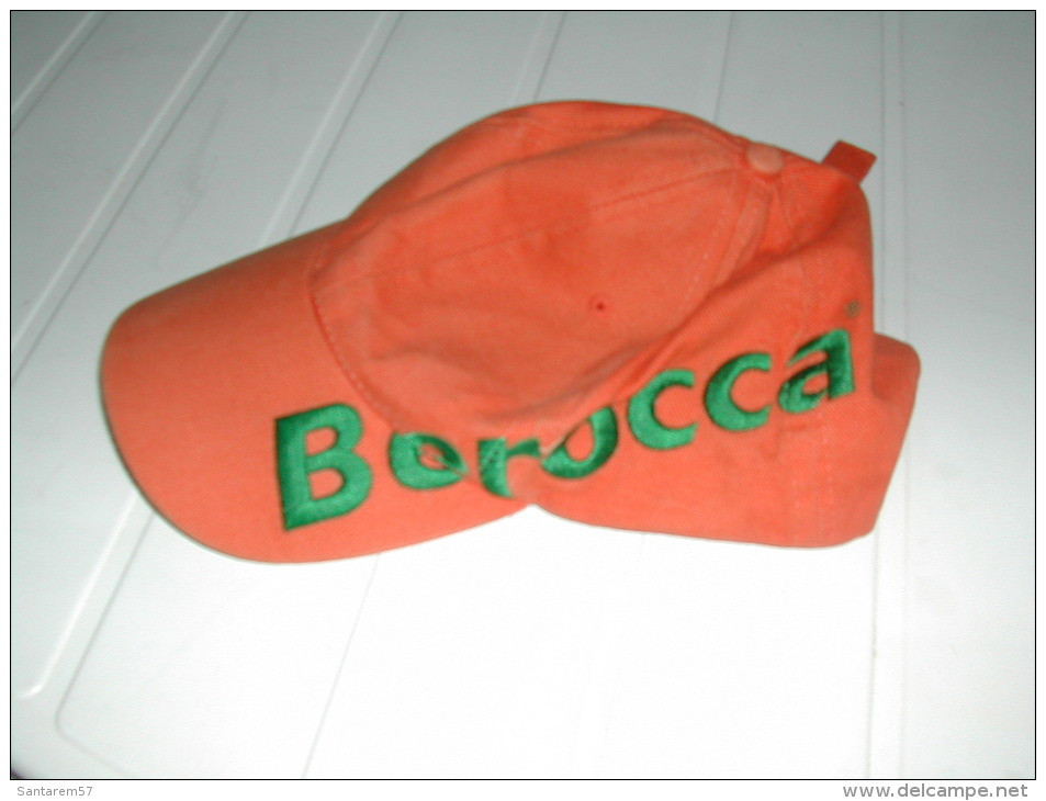 Casquette BEROCCA Orange En Tissu - Baseball-Caps