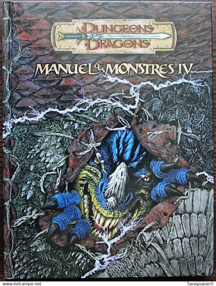 DUNGEONS & DRAGONS 3.5 - Manuel Des Monstres IV - TSR 2007 - Donjons & Dragons