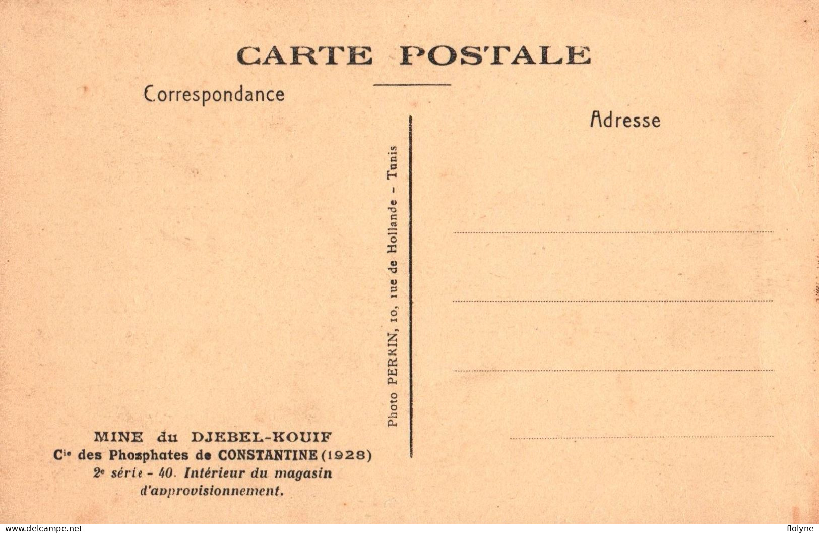 Constantine - Série De 17 Cpa - Mine Du DJEBEL KOUIF , Compagnie Des Phosphates - 1928 - Algérie Algeria - Constantine