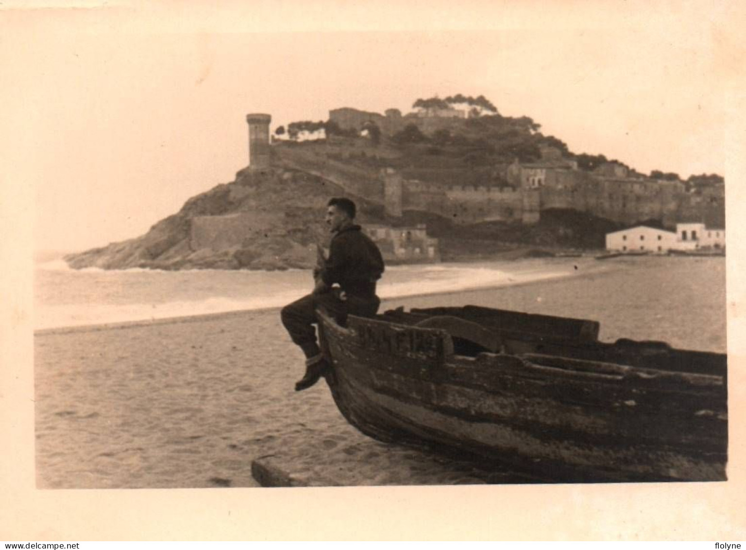 Tossa De Mar - Photo Ancienne - Vue De La Plage - Espagne España - Gerona