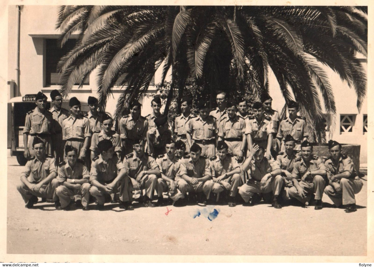 Meknes - Photo Ancienne - Groupe De Soldats , Militaires - Militaria - Maroc Morocco - Meknès