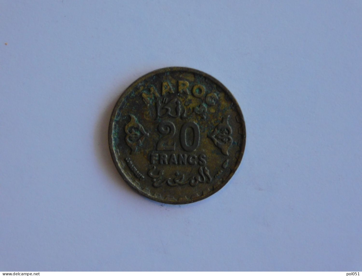 Maroc - 20 Francs 1371 - Maroc