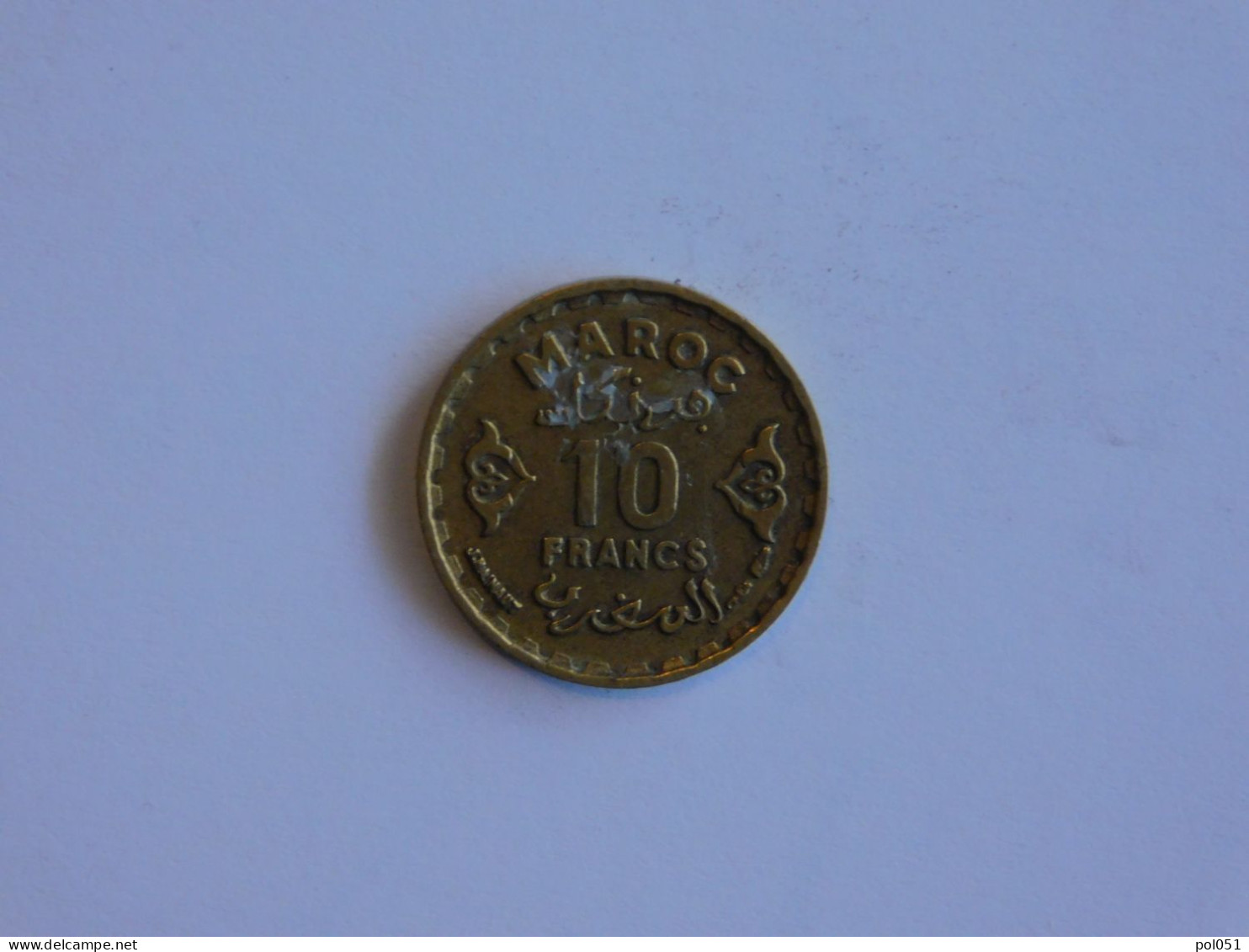 Maroc - 10 Francs 1371 - Maroc