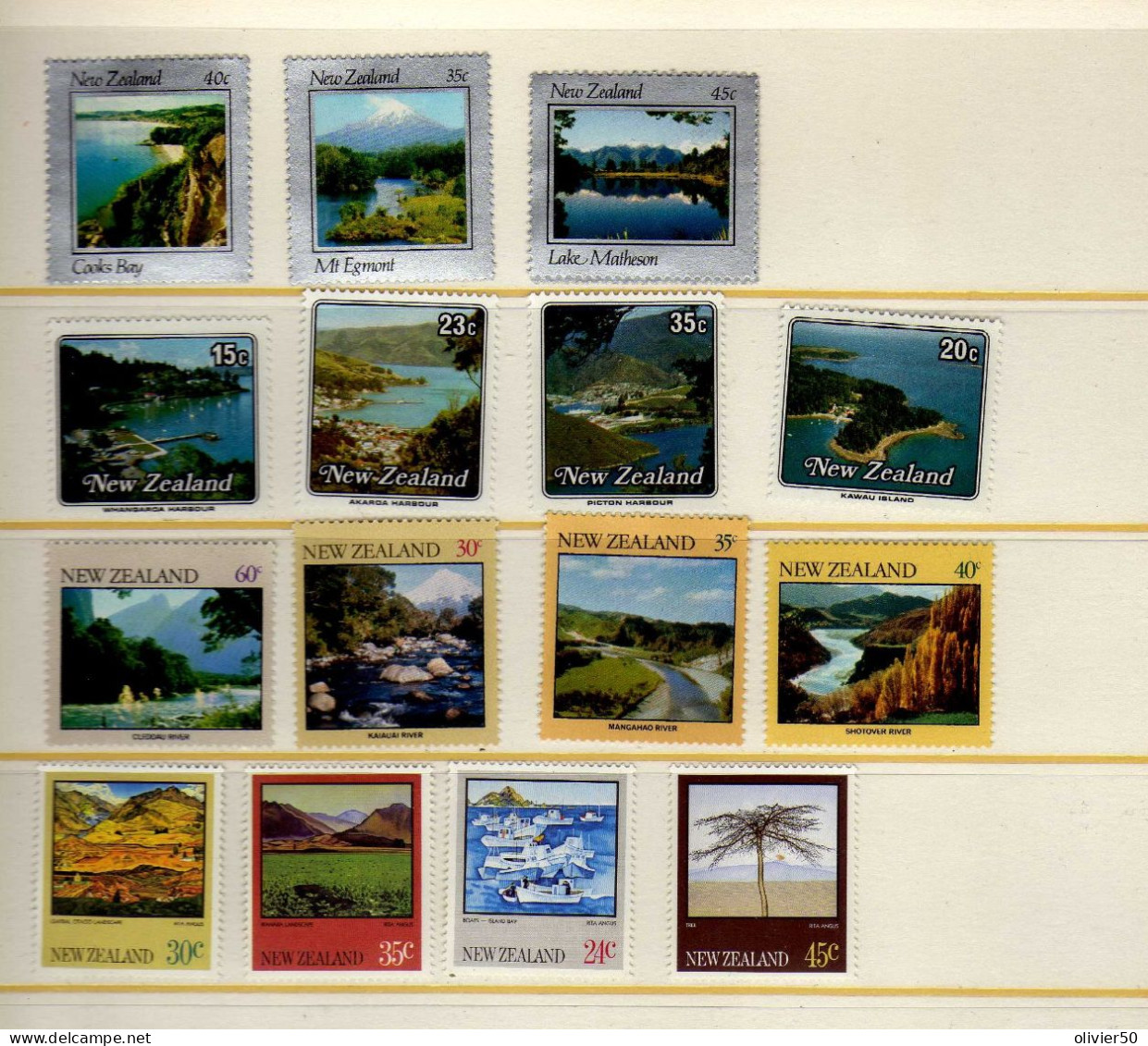 Nouvelle-Zelande - Paysages - Neufs** - MNH - Neufs