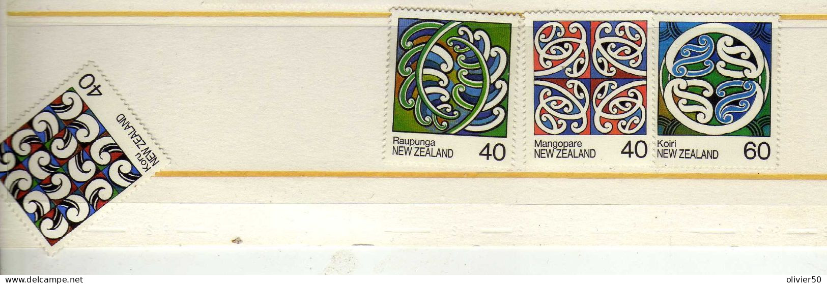 Nouvelle-Zelande - Art Maori - Neufs** - MNH - Ongebruikt