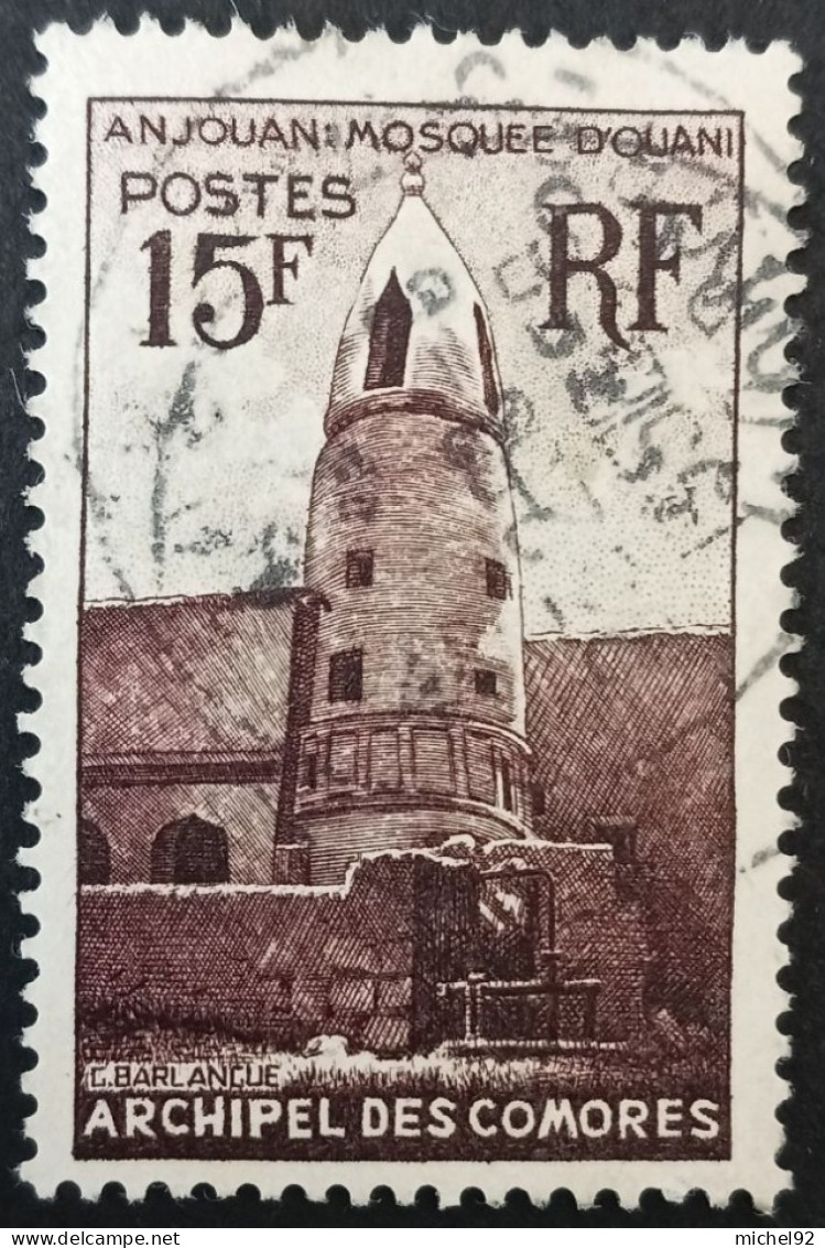 Comores 1950-52 - YT N°10 - Oblitéré - Used Stamps