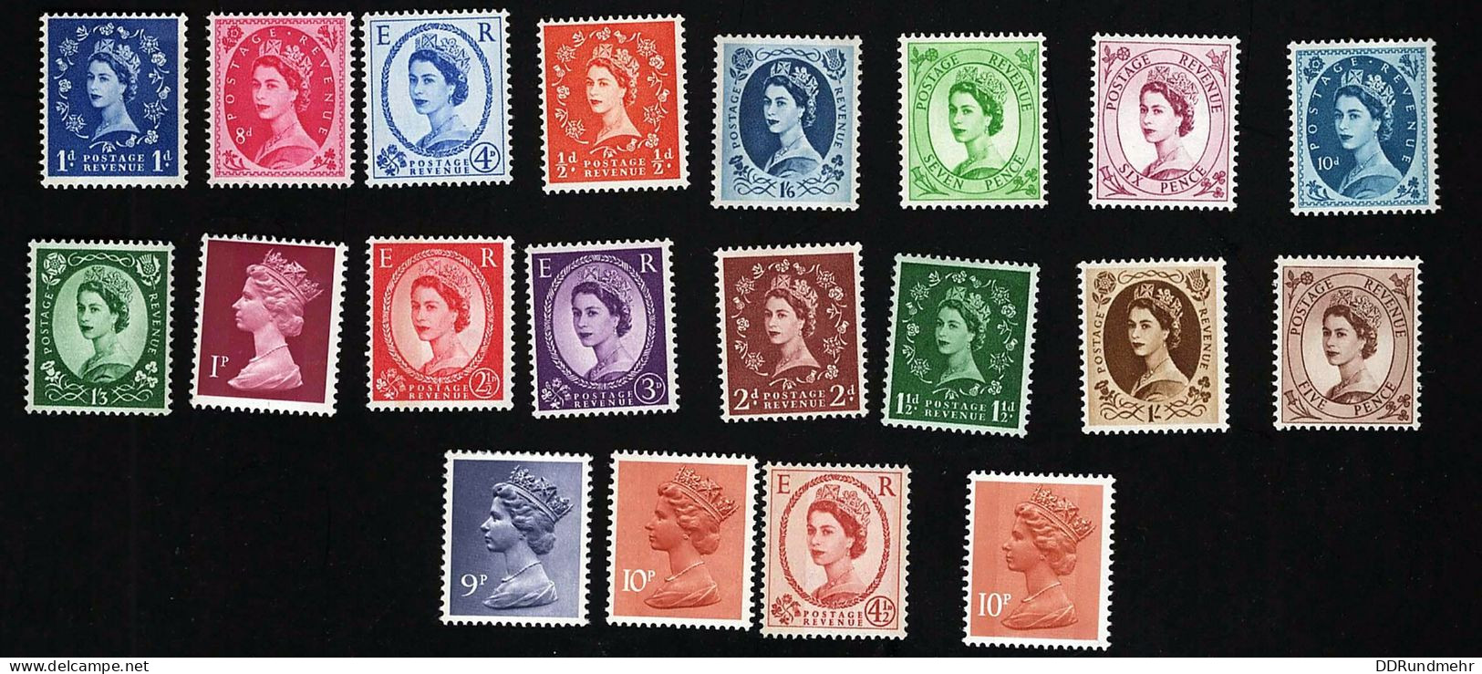 Queen Elizabeth II Lot Xx MNH Look For Scan! - Otros & Sin Clasificación