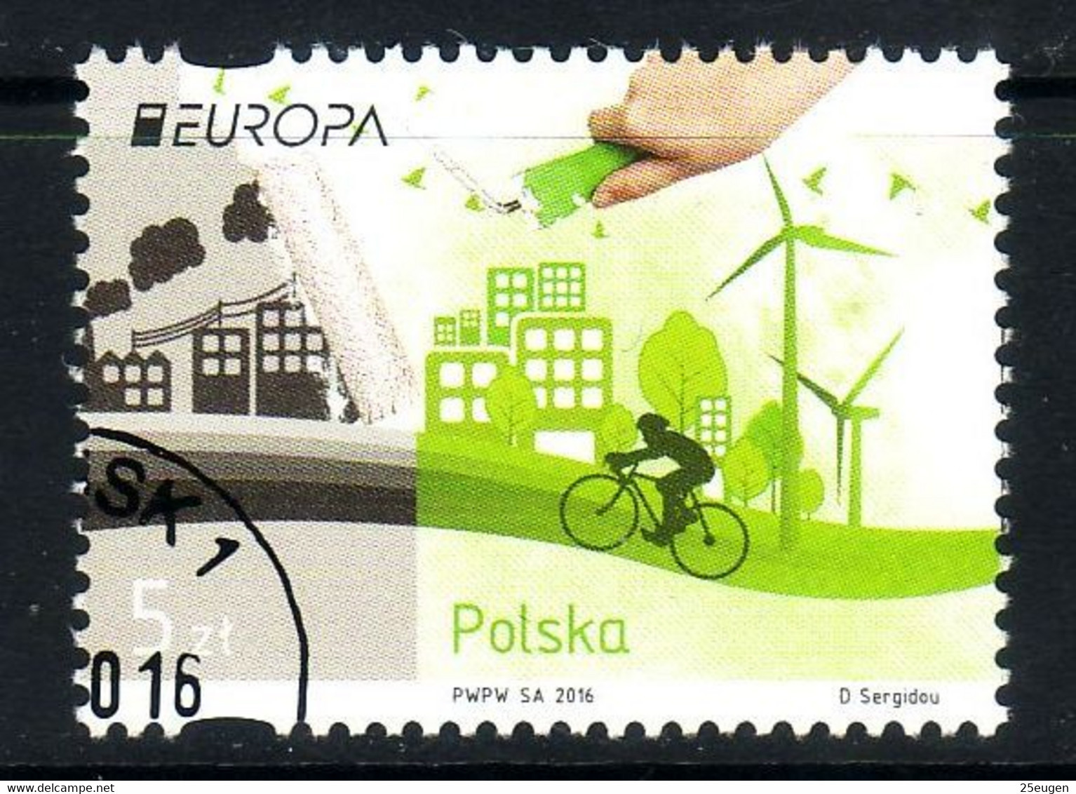 POLAND 2016 Michel No 4831 Used - Usati