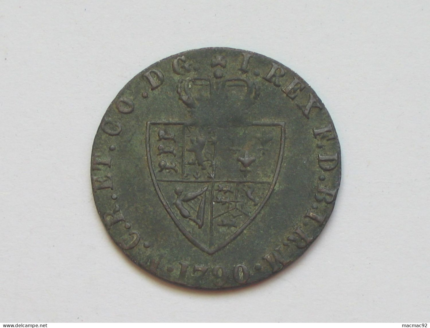 Jeton De Grande-Bretagne George III (Spade Guinea Jeton) 1700 à 1820   *** EN ACHAT IMMEDIAT *** - Royaux/De Noblesse