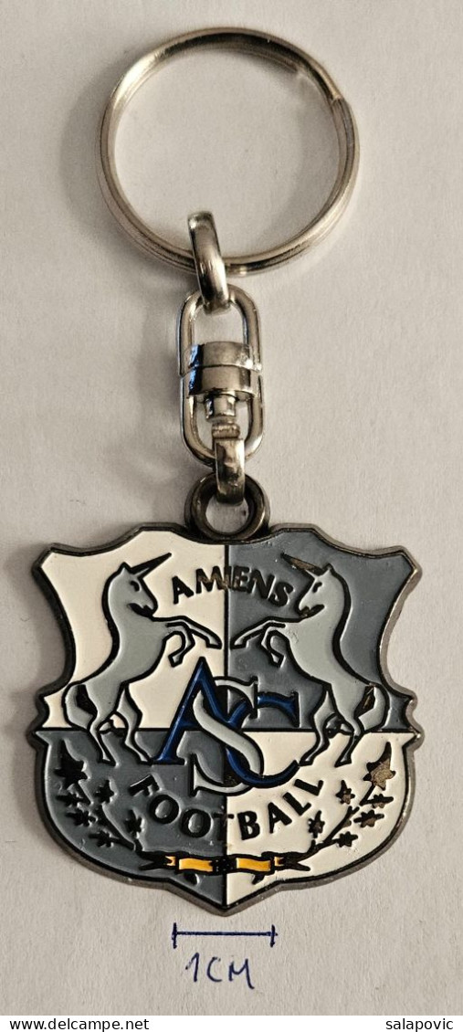 Amiens SC France  Football Club Soccer Pendant Keyring  PRIV-1/6 - Habillement, Souvenirs & Autres