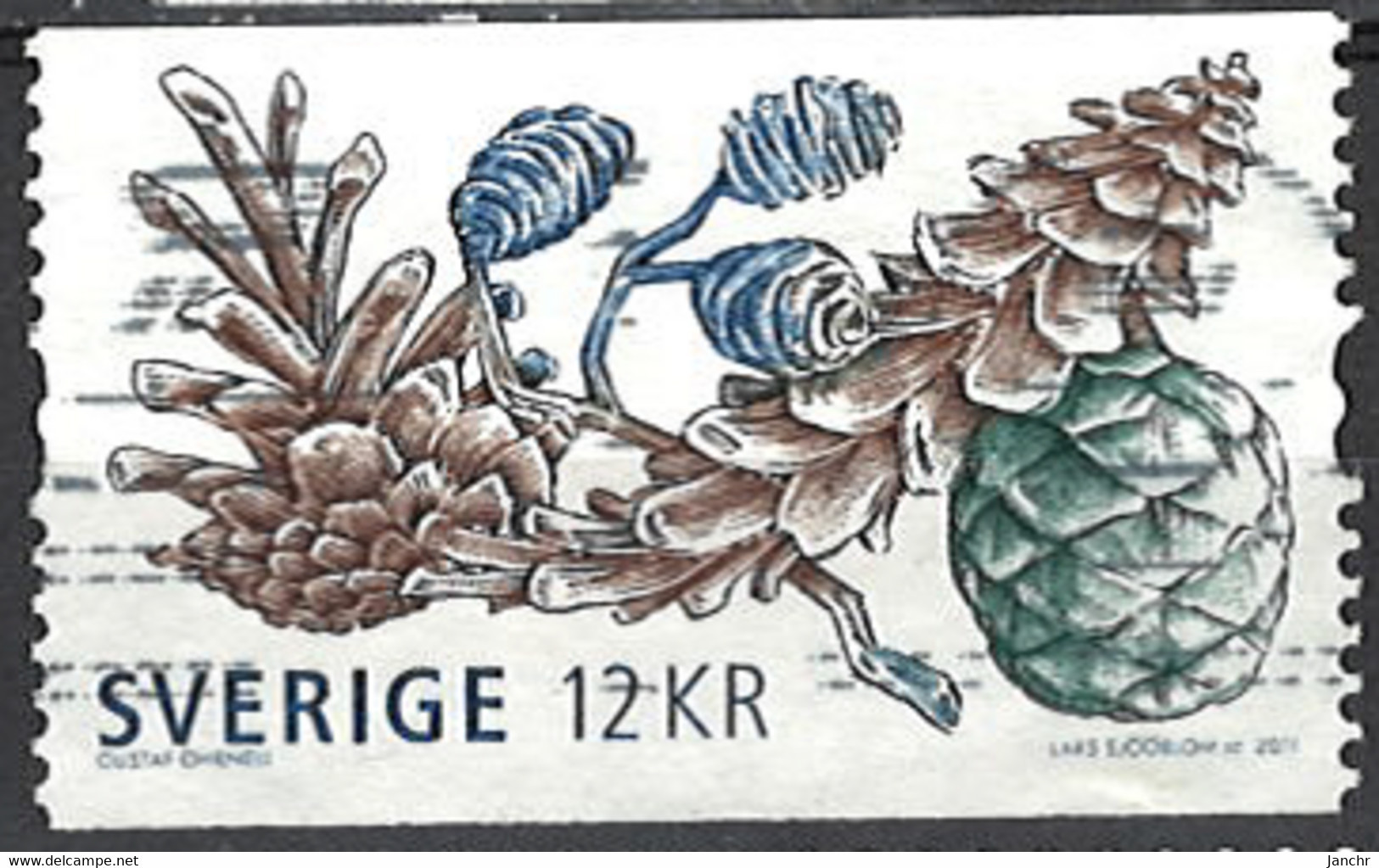 Sweden 2011. Mi.Nr. 2838, Used O - Used Stamps