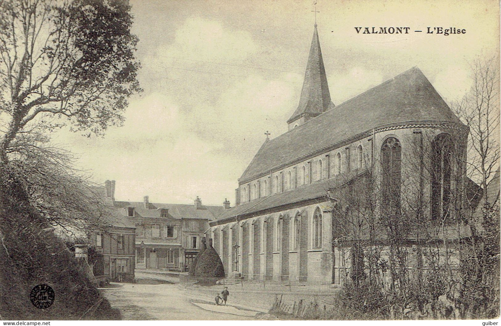 76 Valmont  L'eglise - Valmont