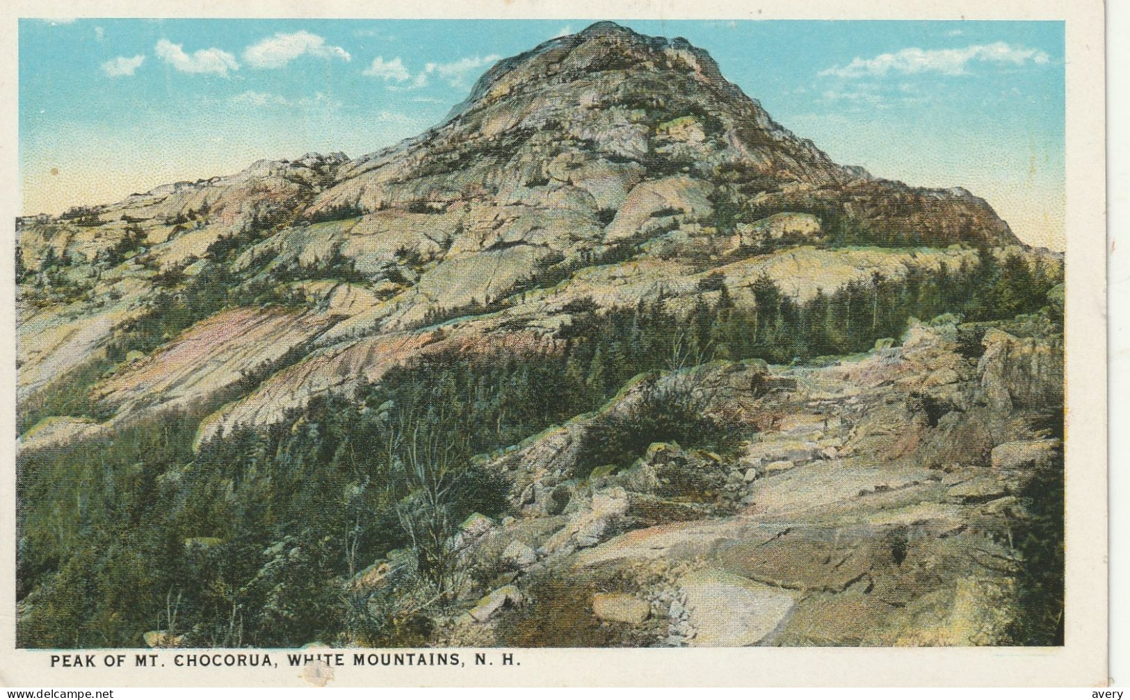 Peak Of Mount Chocorua, White Mountains, New Hampshire - White Mountains