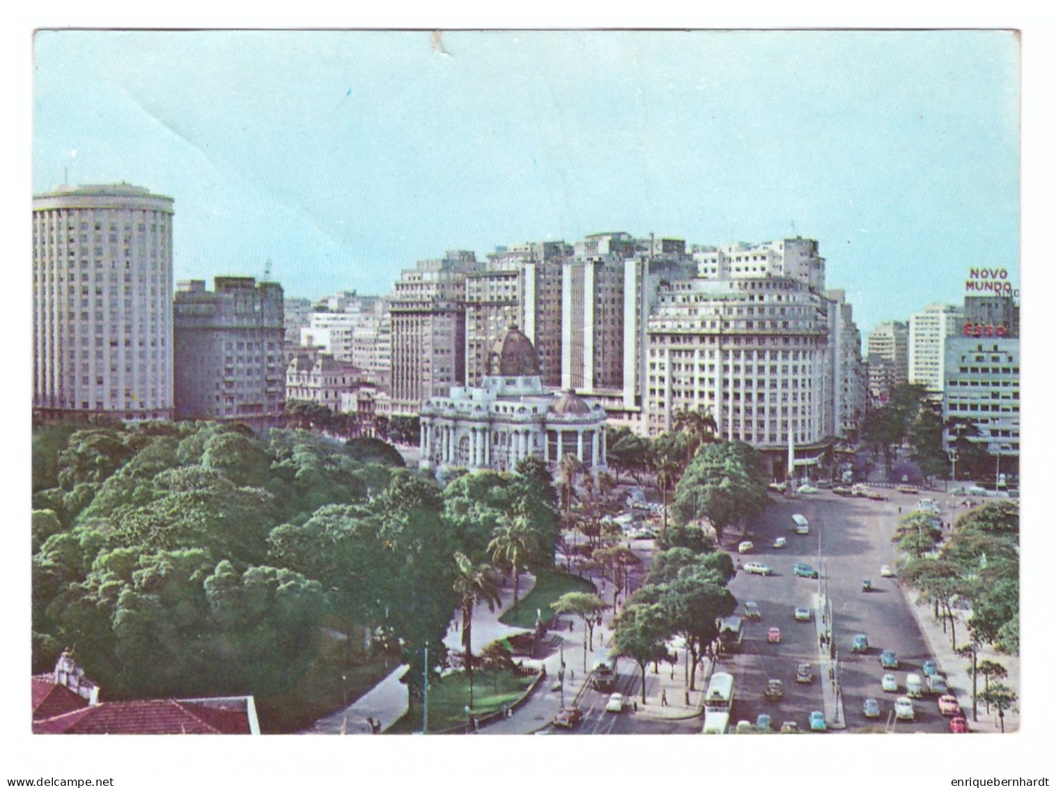 RIO DE JANEIRO (BRASIL) • PASSEIO PUBLICO E PALACIO MONROE - Rio De Janeiro