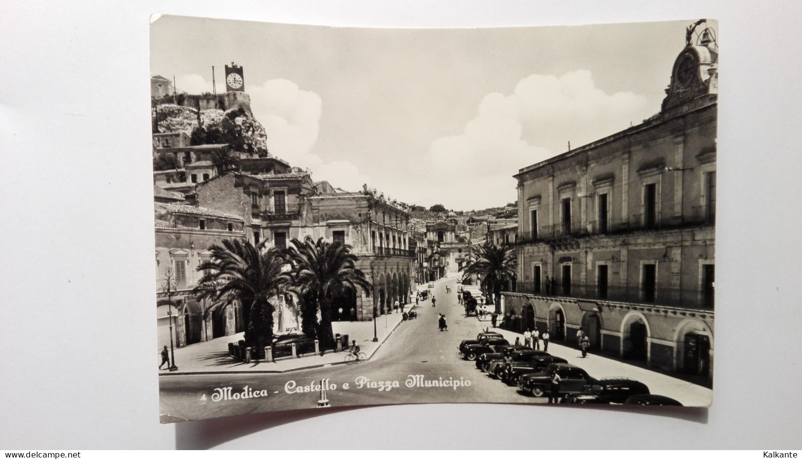 MODICA (Ragusa) - Castello E Piazza Municipio - Modica