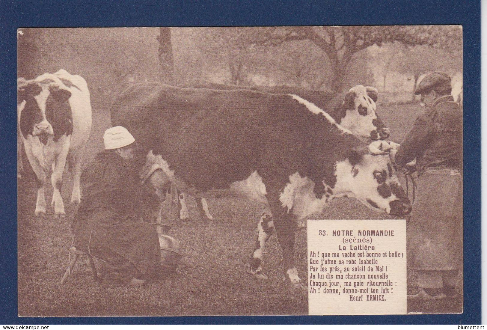 CPA 1 Euro Animaux Vache Prix De Départ 1 Euro Non Circulé - Koeien