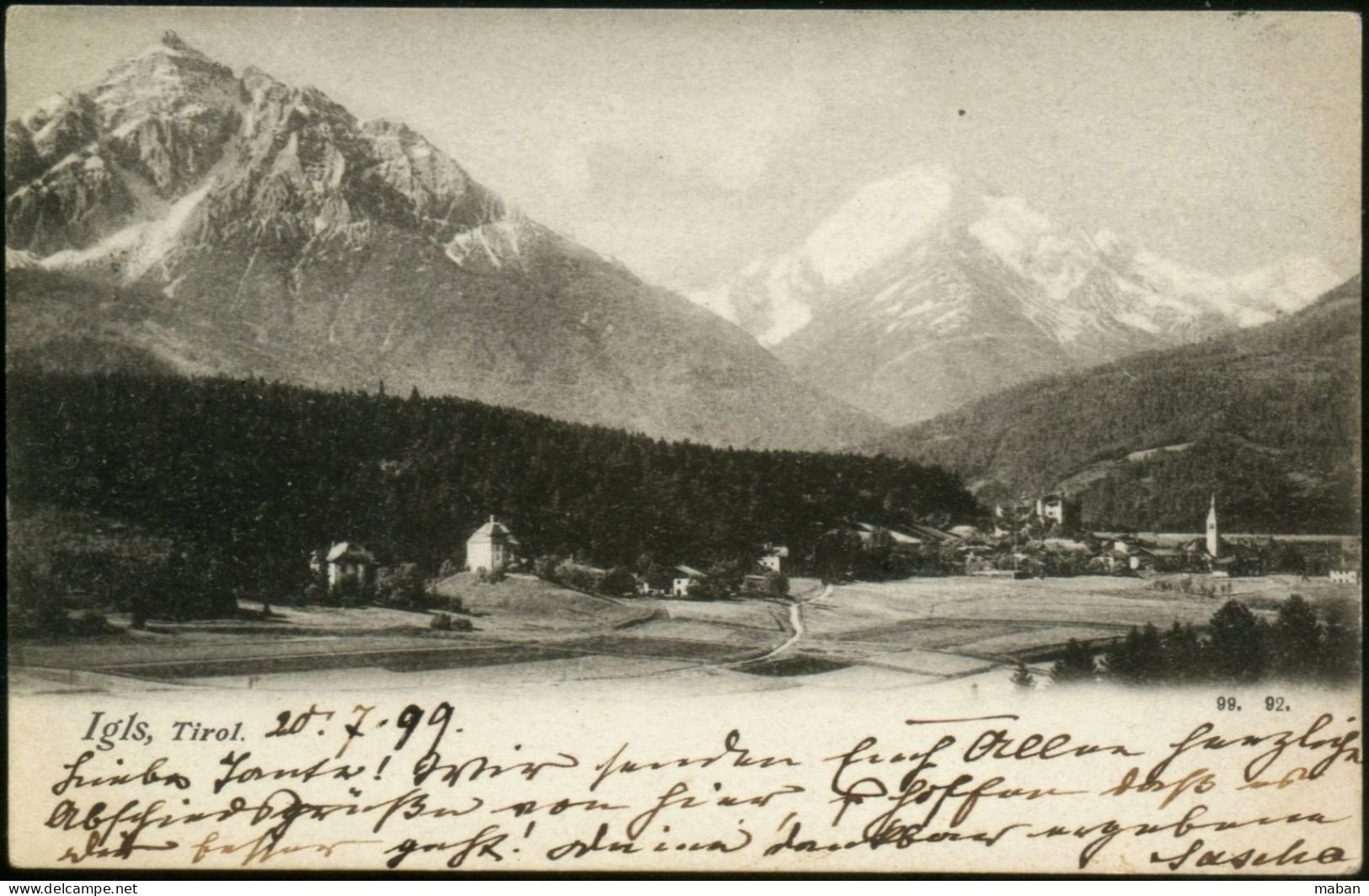 Igls. Tirol - 1899 - Igls